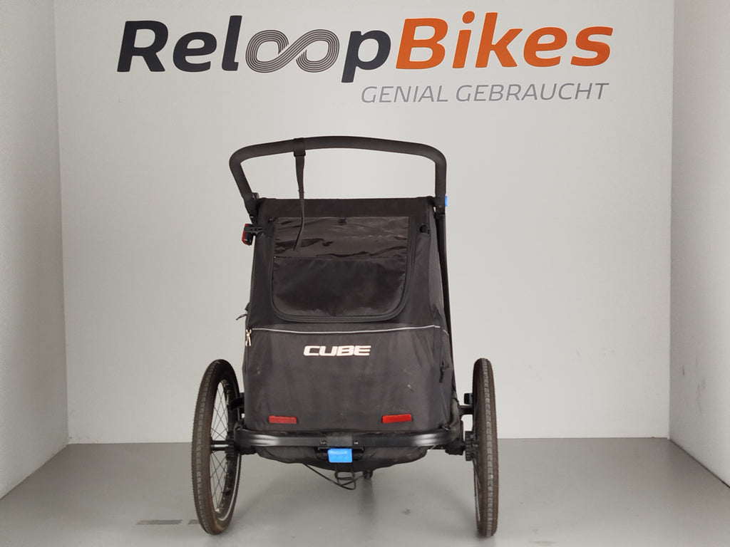 Kindertransportanhänger Cube Double CMPT