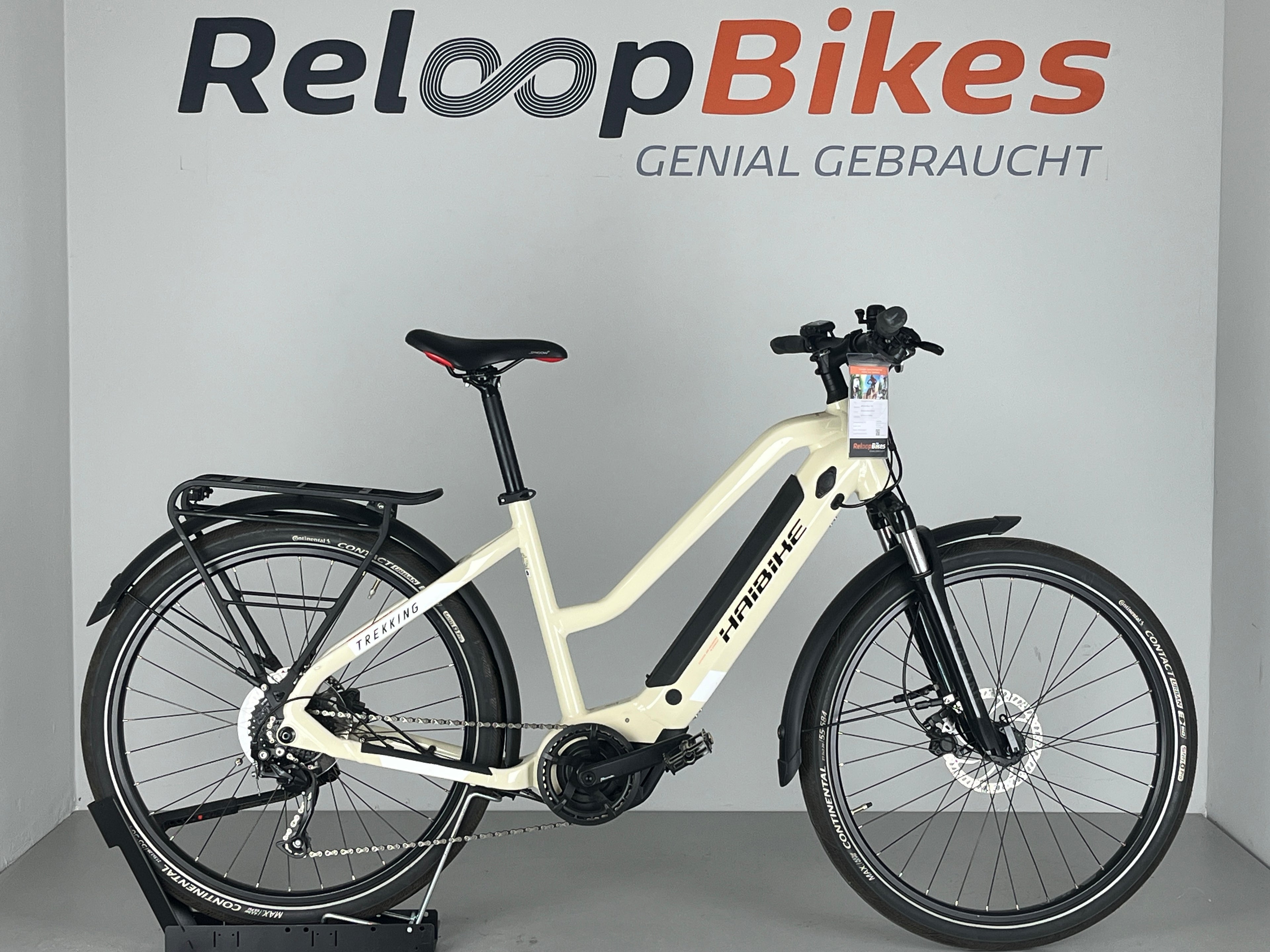 Haibike Trekking 4 Lowstandover