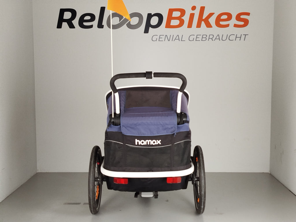 Kindertransportanhänger Hamax Outback 2 mit Joggerrad