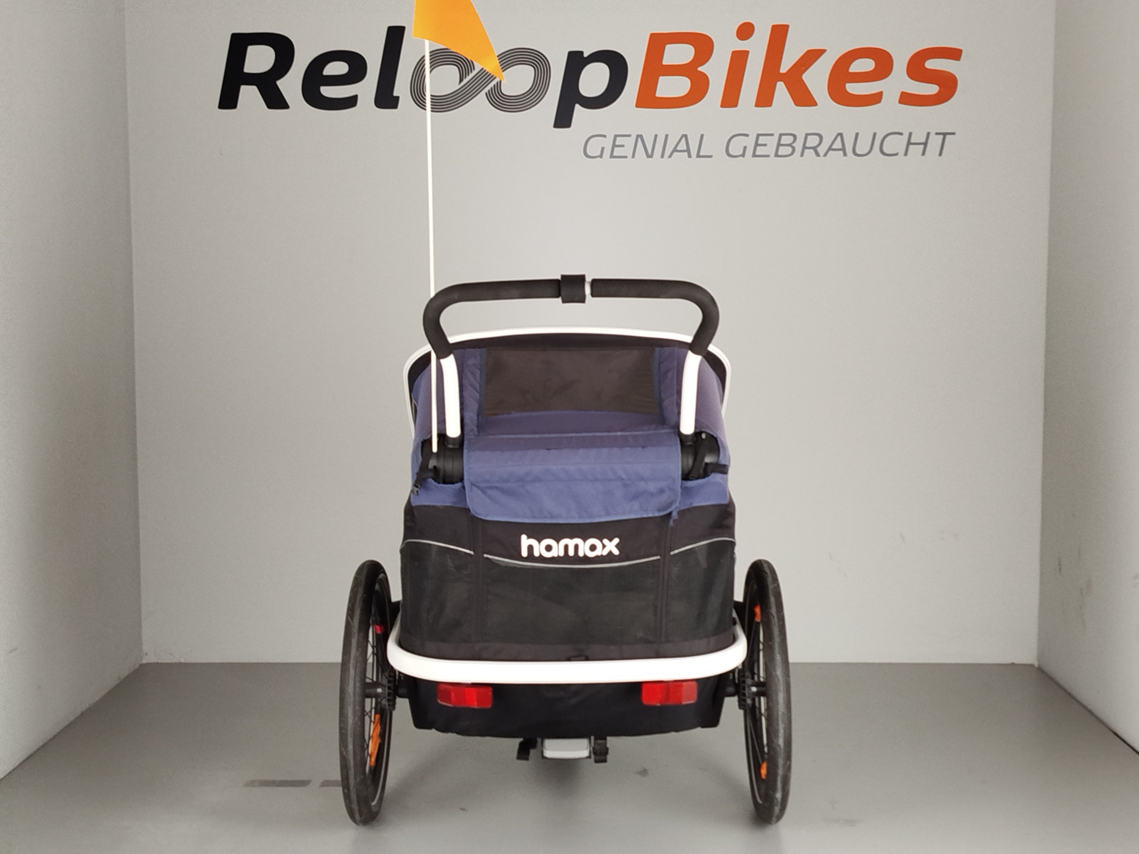 Kindertransportanhänger Hamax Outback 2 mit Joggerrad