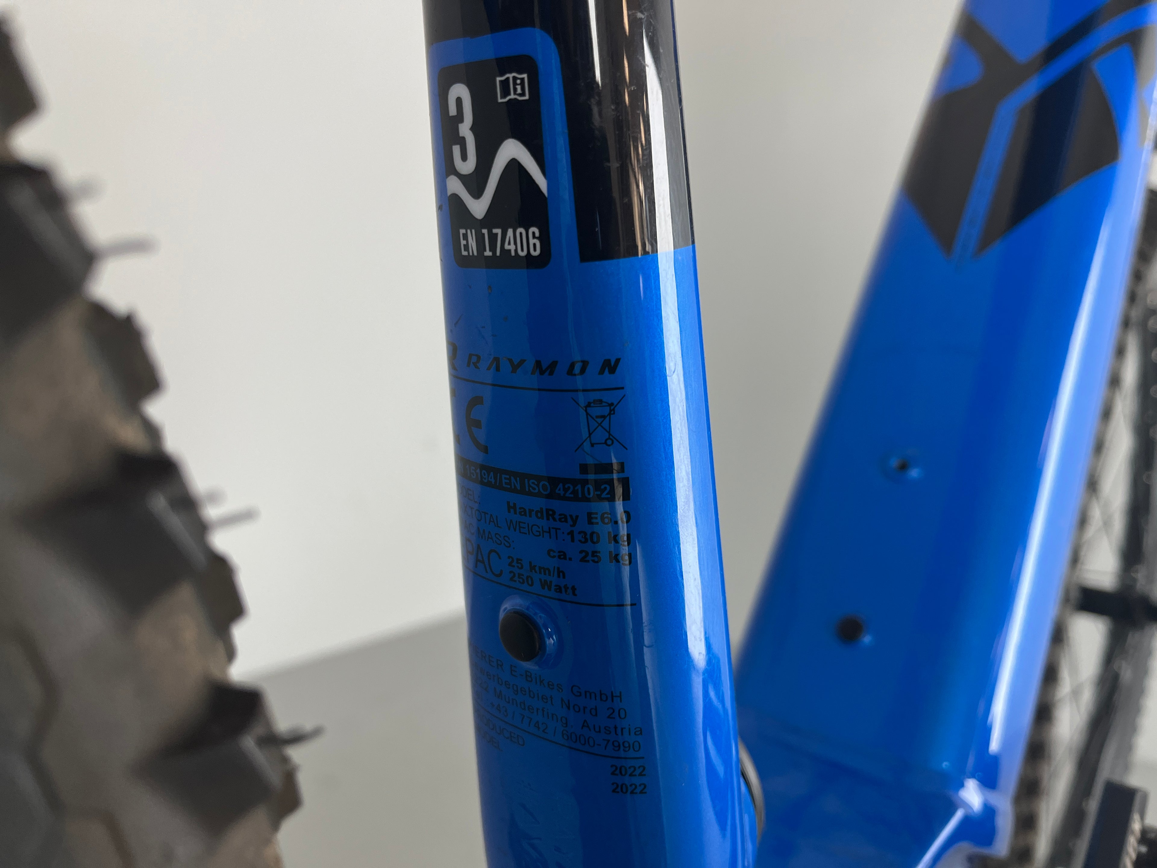 Raymon HardRay E 6.0 (29 Zoll / Blue)